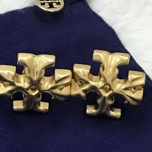 Roxanne Logo Clip-On Stud Earrings